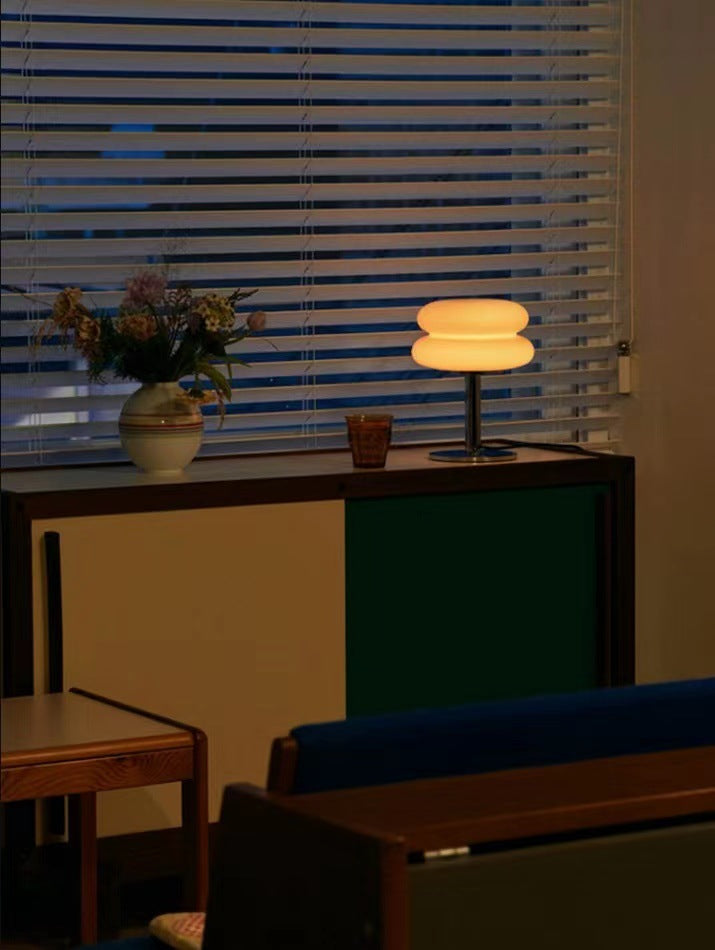 Veska | DESIGNER GLASBORDSLAMPA - AMBIENT LED-LAMPA FÖR SOVRUM OCH STUDIER