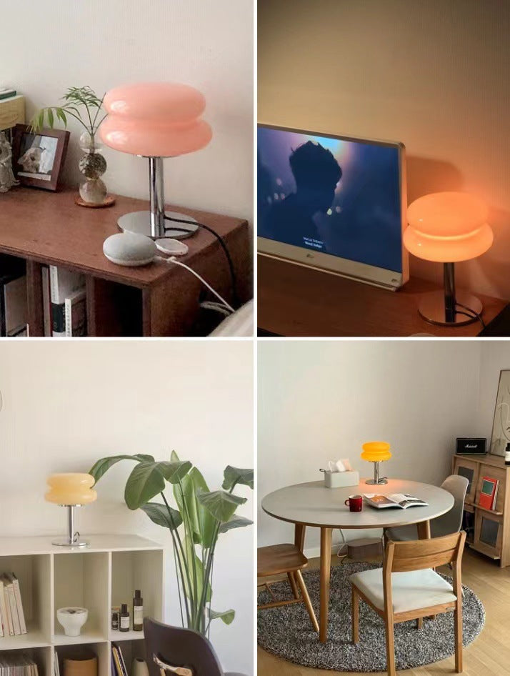 Veska | DESIGNER GLASBORDSLAMPA - AMBIENT LED-LAMPA FÖR SOVRUM OCH STUDIER