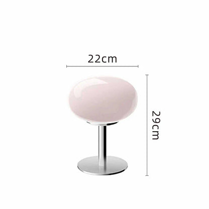 Veska | DESIGNER GLASBORDSLAMPA - AMBIENT LED-LAMPA FÖR SOVRUM OCH STUDIER Lollipop Pink