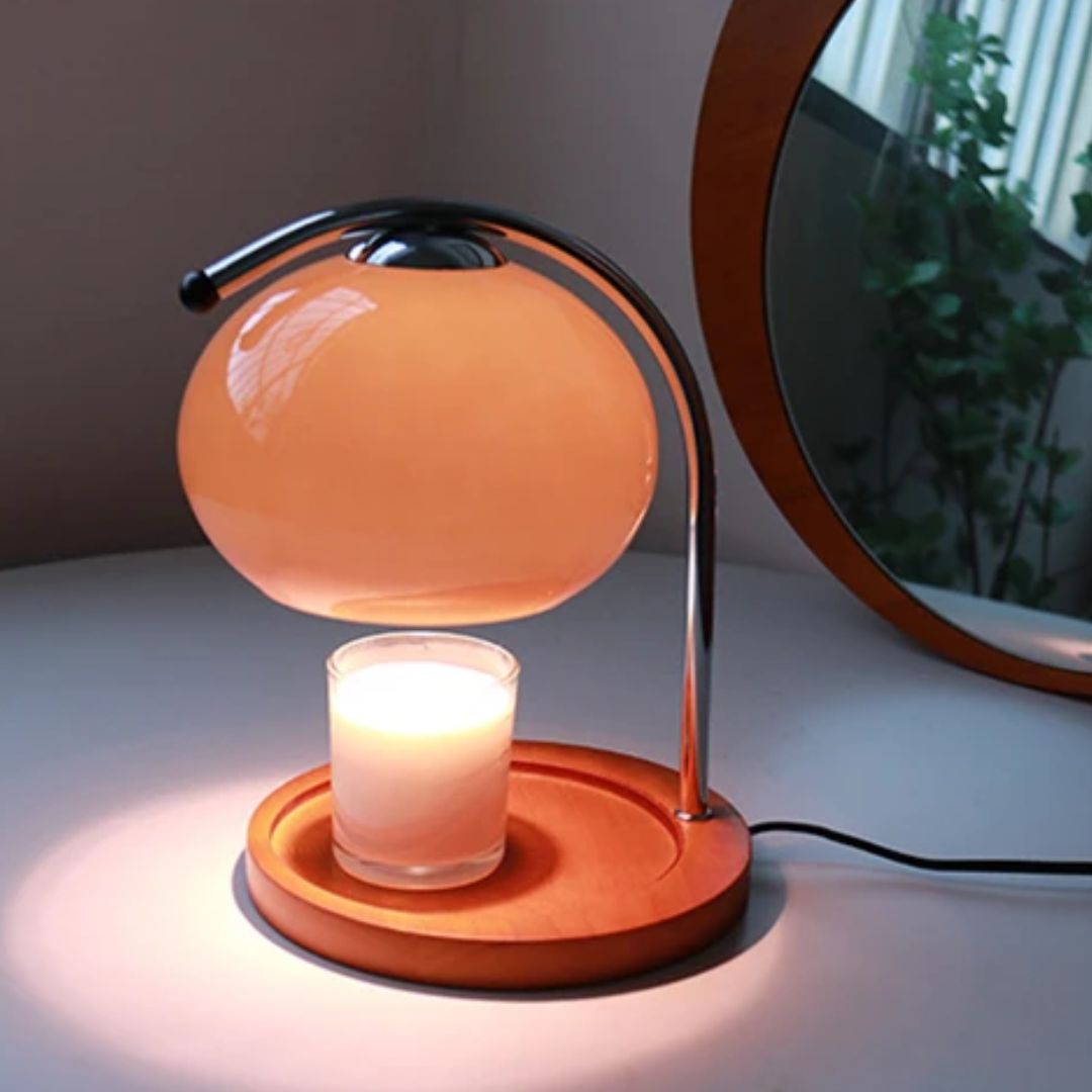 Veska | Eindhoven Alyssa Retro Glas Bordslampa