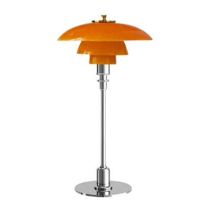Veska | Eindhoven Leila Designer Nordic LED Bordlampa Amber Silver