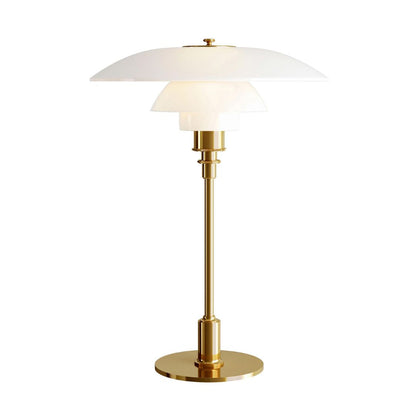 Veska | Eindhoven Leila Designer Nordic LED Bordlampa Vit Guld