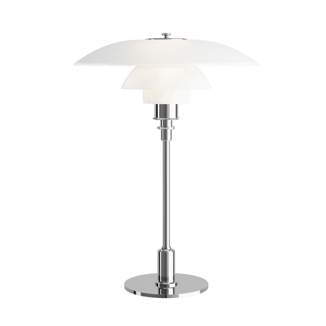 Veska | Eindhoven Leila Designer Nordic LED Bordlampa Vit Silver