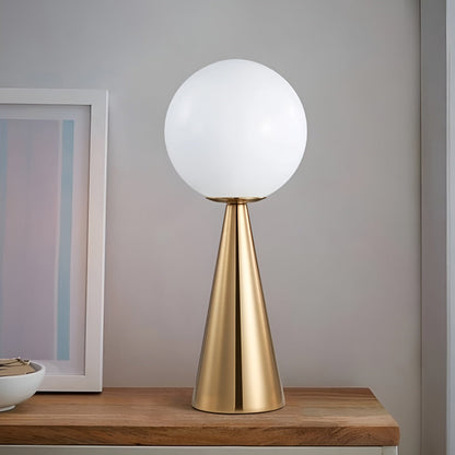 Veska | Elegant Guld Bordslampa - Lyxig Belysning för Ditt Inre Varm vit