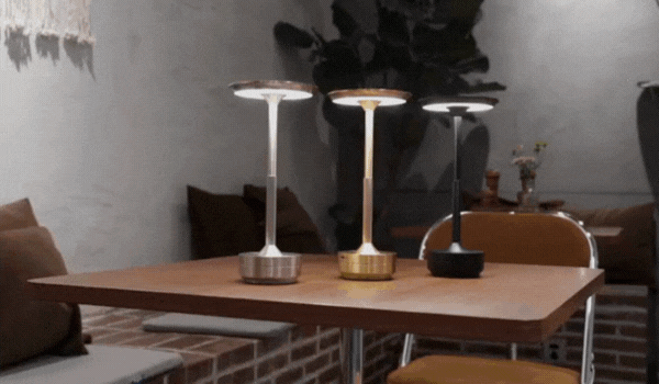 Veska | Elegant trådlampa med beröringskontroll och ändringsbara ljusfärger