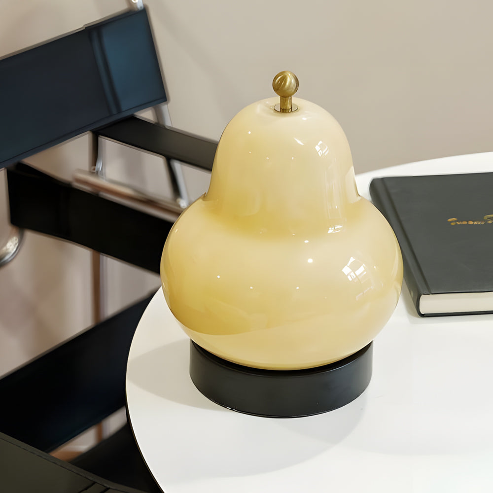 Veska | Elegant USB Päronformad Bordslampa med Dimbart LED