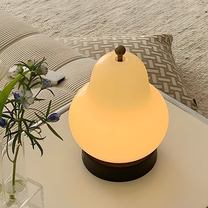 Veska | Elegant USB Päronformad Bordslampa med Dimbart LED