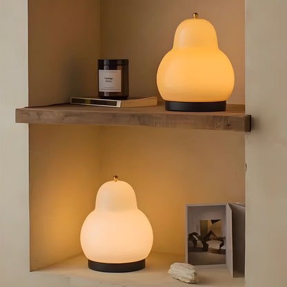 Veska | Elegant USB Päronformad Bordslampa med Dimbart LED