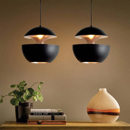 Veska | Elegant Vintage Bambus Bordslampa för Atmosfäriska Interiörer 35CM Stor Svart