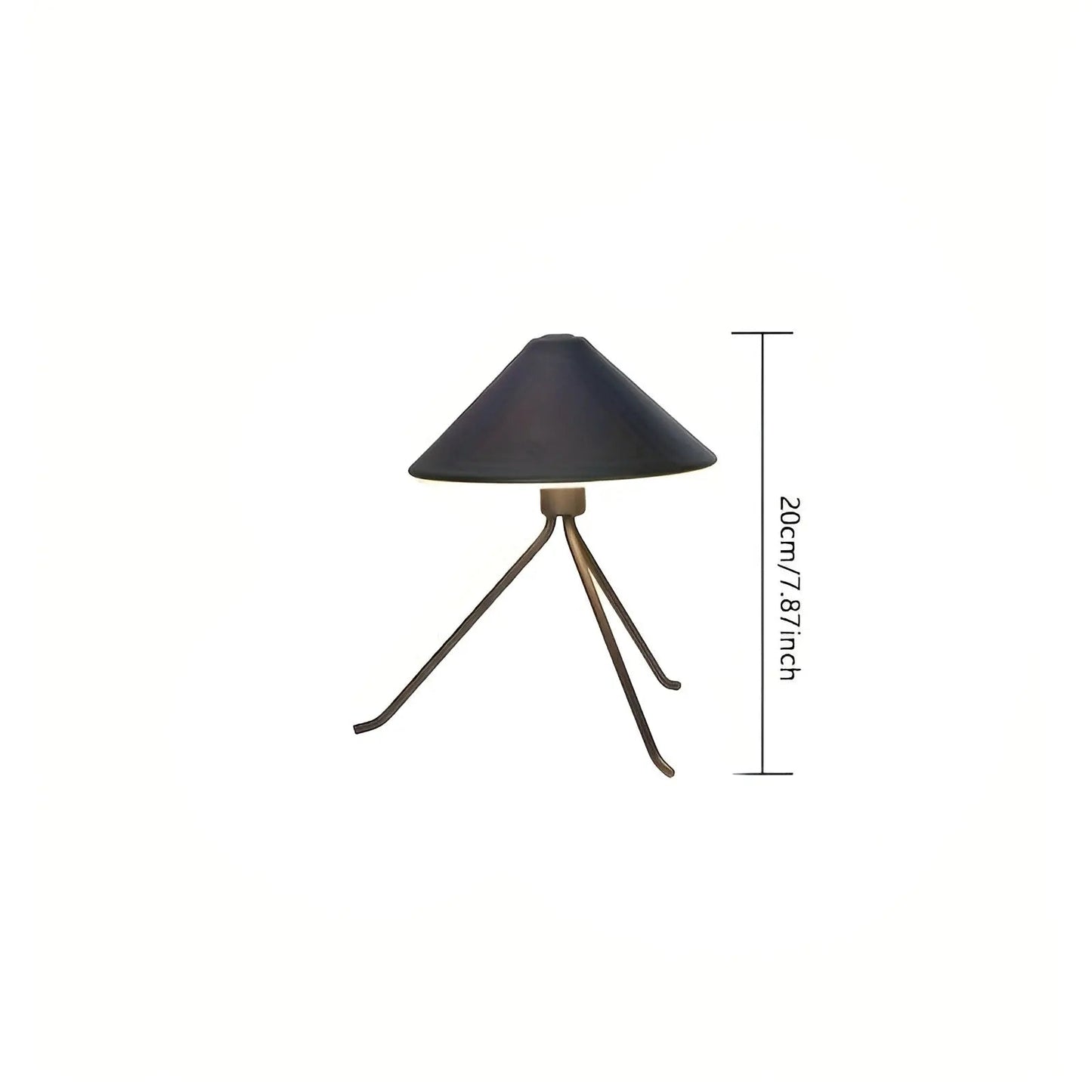 Veska | Eleganza Luxe Bordslampa – USB-laddningsbar LED-belysning med elegant design i svart, guld och silver