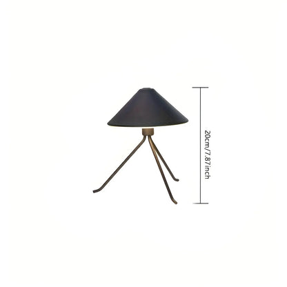 Veska | Eleganza Luxe Bordslampa – USB-laddningsbar LED-belysning med elegant design i svart, guld och silver