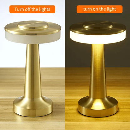 Veska | Elegaza Bordslampa - Elegant Bärbar LED-lampa