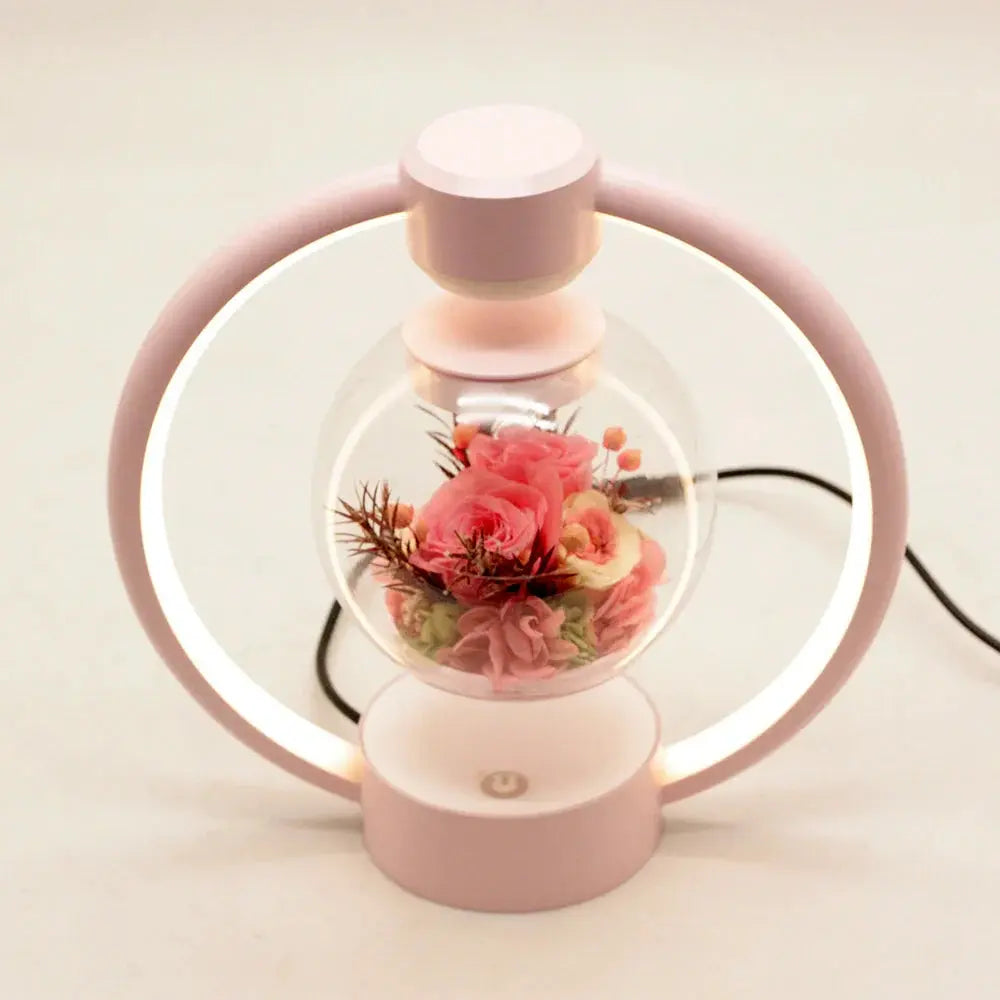 Veska | EternalGlow Magnetisk Levitation Bordslampa - Elegant LED Belysning
