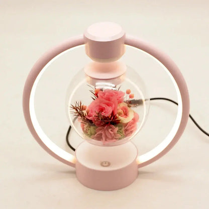 Veska | EternalGlow Magnetisk Levitation Bordslampa - Elegant LED Belysning