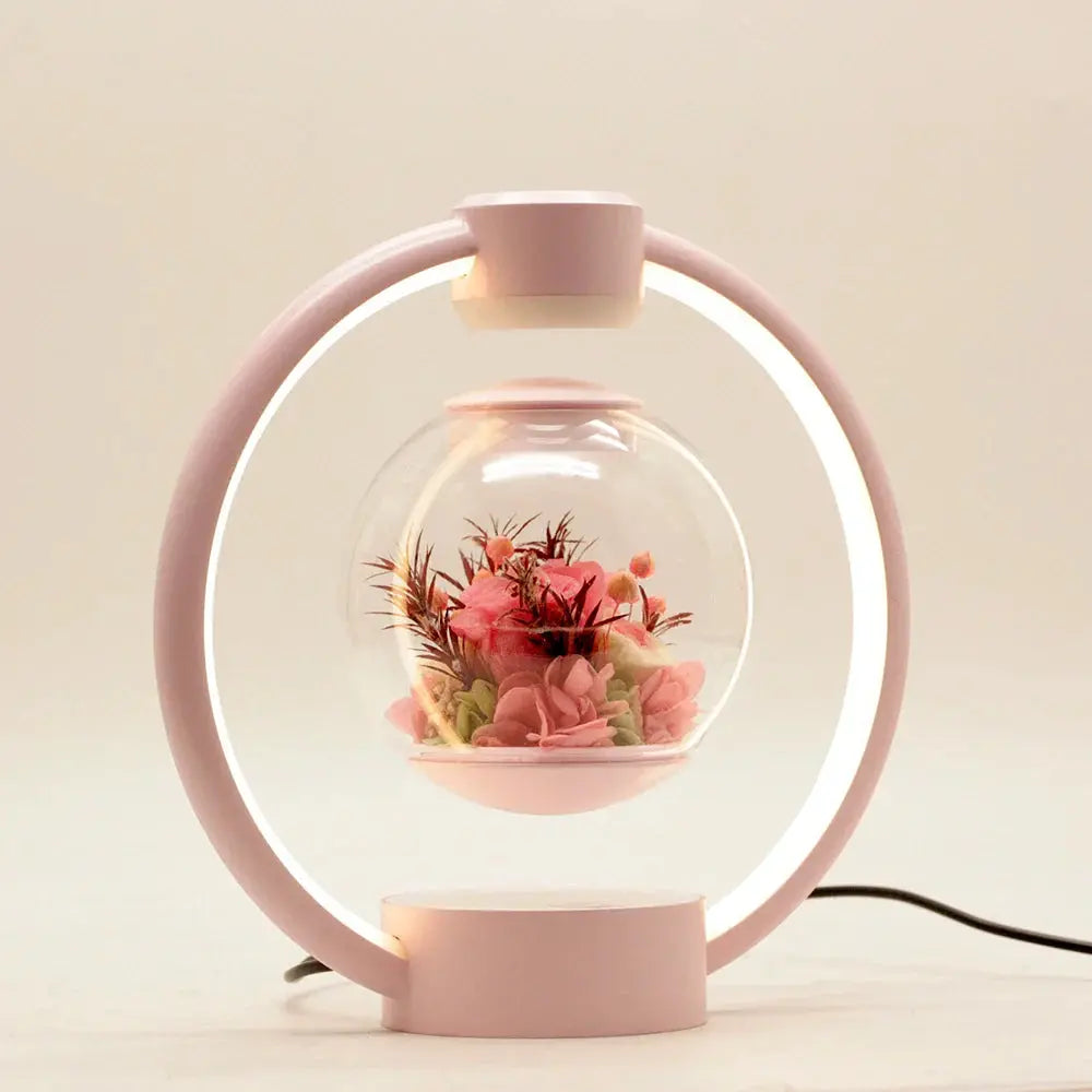 Veska | EternalGlow Magnetisk Levitation Bordslampa - Elegant LED Belysning