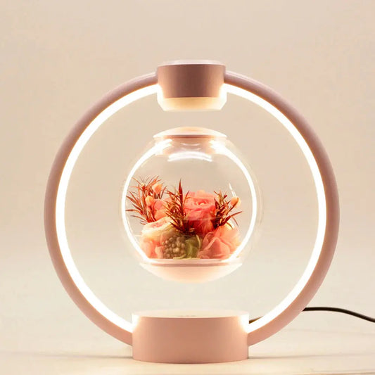 Veska | EternalGlow Magnetisk Levitation Bordslampa - Elegant LED Belysning