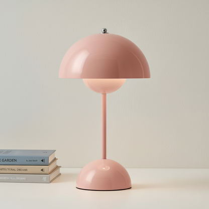 Veska | Frendorf NordicNest Skandinavisk Bordslampa Dimbara Modern Nattlampa Rosa
