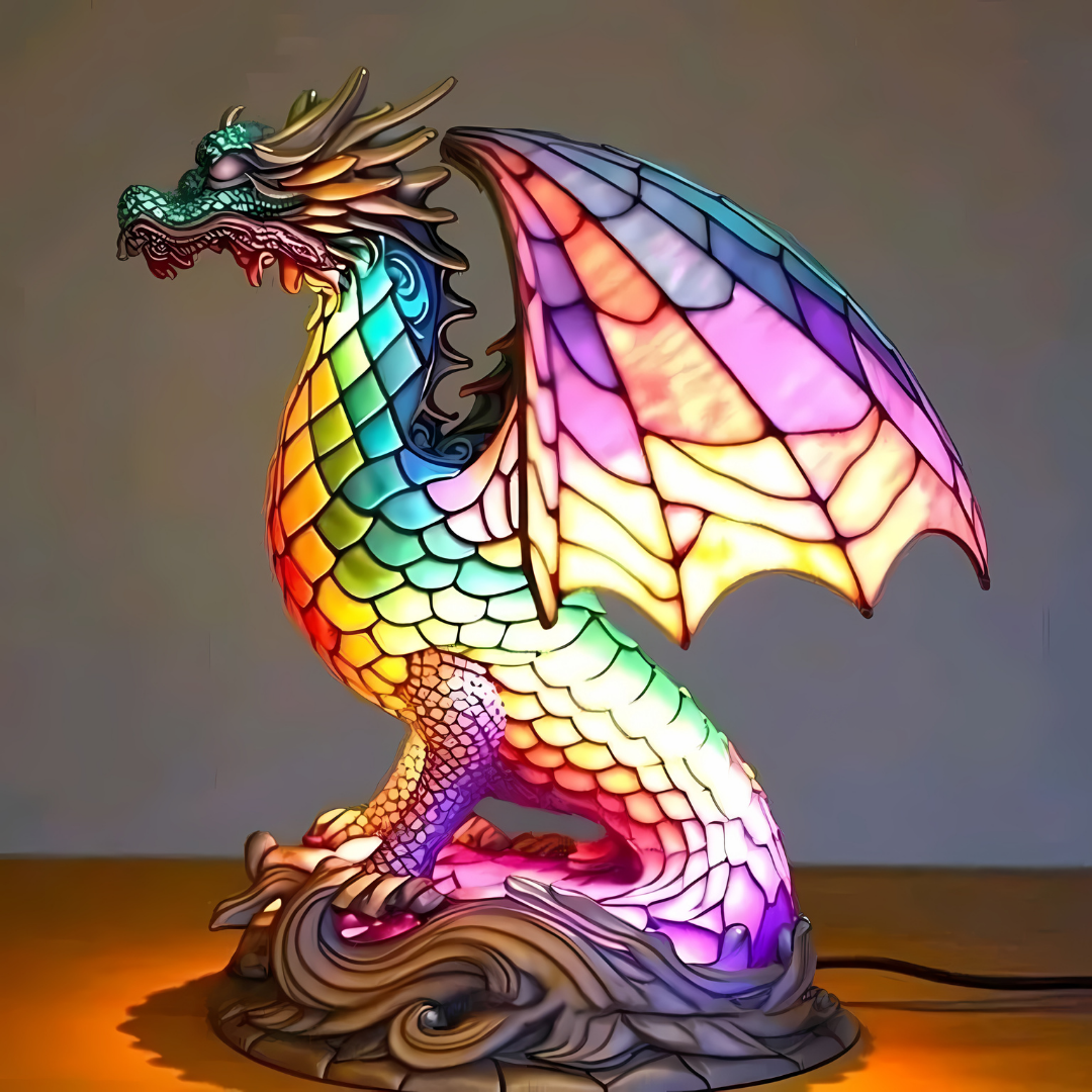 Veska | Glasbordslampa Drake