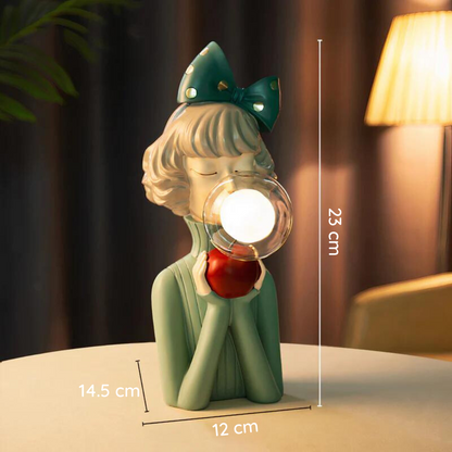 Veska | GlowGum Unik Bordslampa för Mysig Atmosfär Rosie