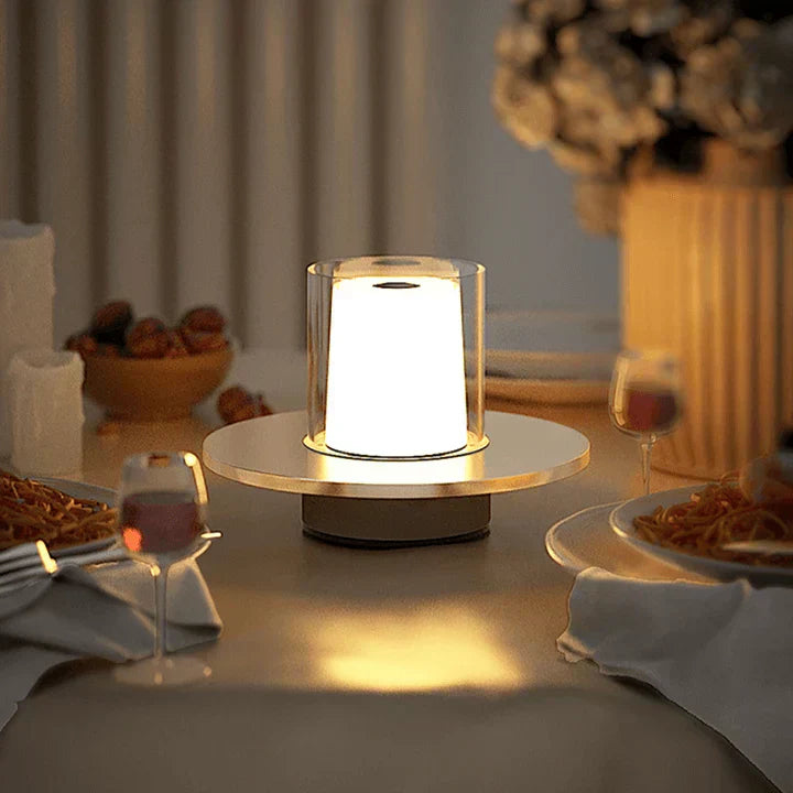 Veska | GlowLuxe Lampa – Stilig LED Bordslampa för Ambient Belysning