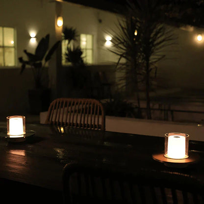 Veska | GlowLuxe Lampa – Stilig LED Bordslampa för Ambient Belysning