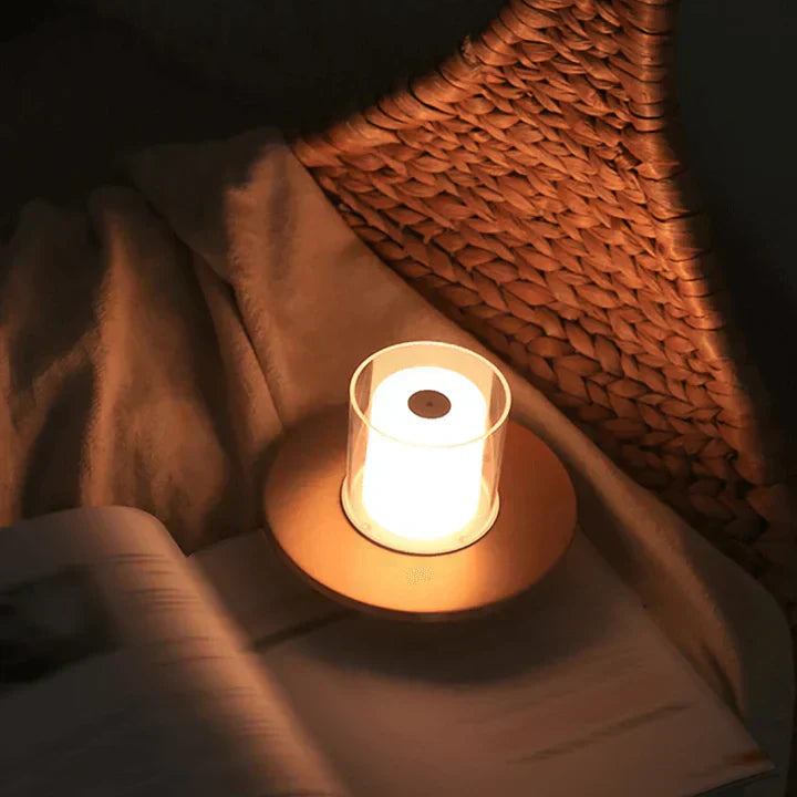 Veska | GlowLuxe Lampa – Stilig LED Bordslampa för Ambient Belysning