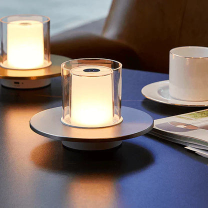 Veska | GlowLuxe Lampa – Stilig LED Bordslampa för Ambient Belysning