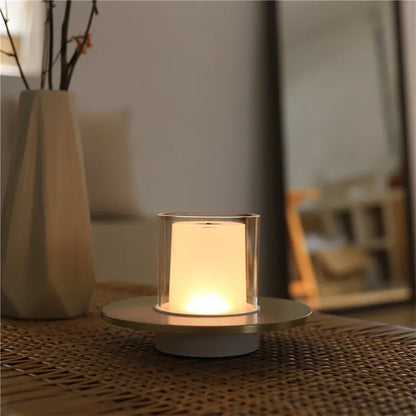 Veska | GlowLuxe Lampa – Stilig LED Bordslampa för Ambient Belysning