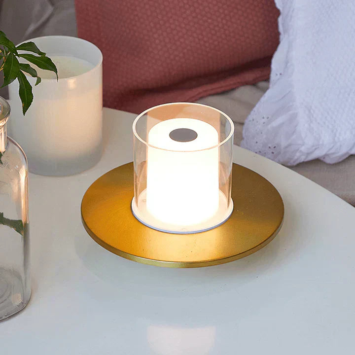Veska | GlowLuxe Lampa – Stilig LED Bordslampa för Ambient Belysning