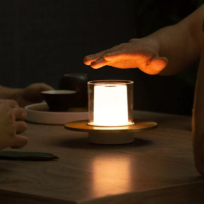 Veska | GlowLuxe Lampa – Stilig LED Bordslampa för Ambient Belysning
