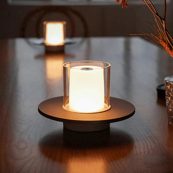 Veska | GlowLuxe Lampa – Stilig LED Bordslampa för Ambient Belysning