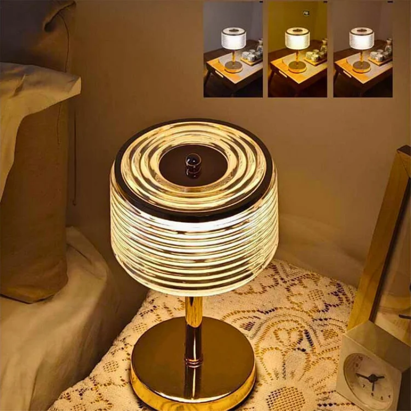 Veska | GlowRing Light - Modern Ring-Formad LED Bordslampa