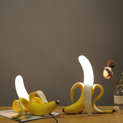Veska | Golden Banana LED Bordslampa