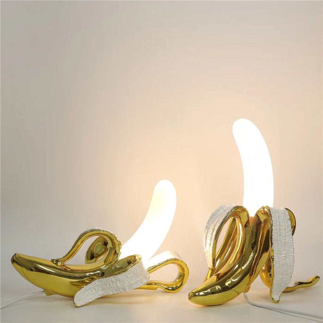 Veska | Golden Banana LED Bordslampa