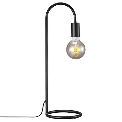 Veska | Grant Forge Bordslampa - Svart industriell bordslampa