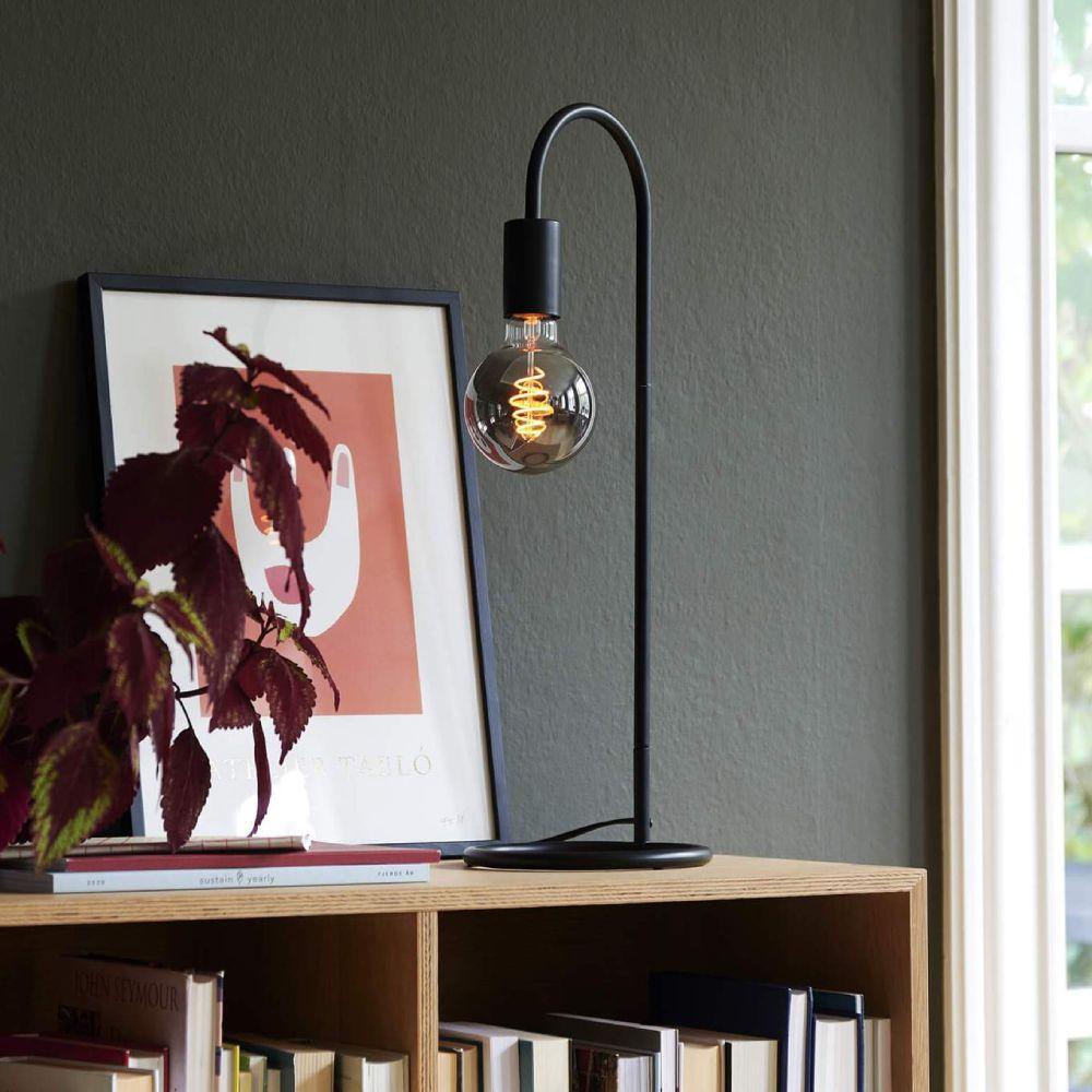 Veska | Grant Forge Bordslampa - Svart industriell bordslampa