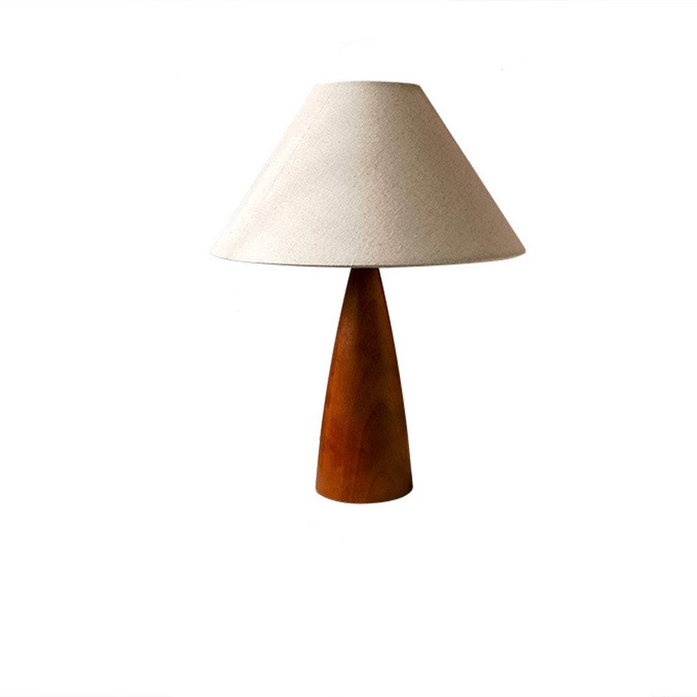 Veska | HeritageGlow Lampa – Klassisk Trä Bordslampa