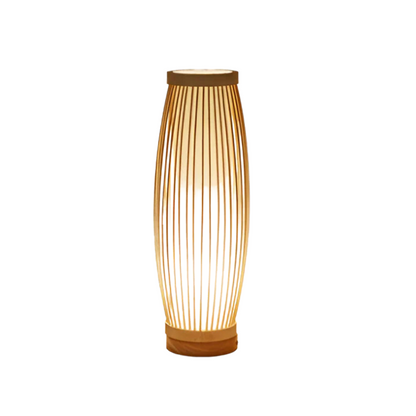 Veska | Japansk LED Bordslampa gjord av Bambu B (10x38cm)