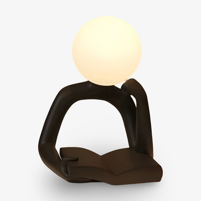 Veska | Konstnärlig Bokläsare Bordslampa Svart