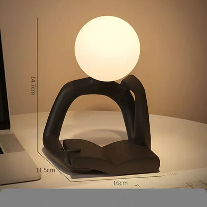 Veska | Konstnärlig Bokläsare Bordslampa