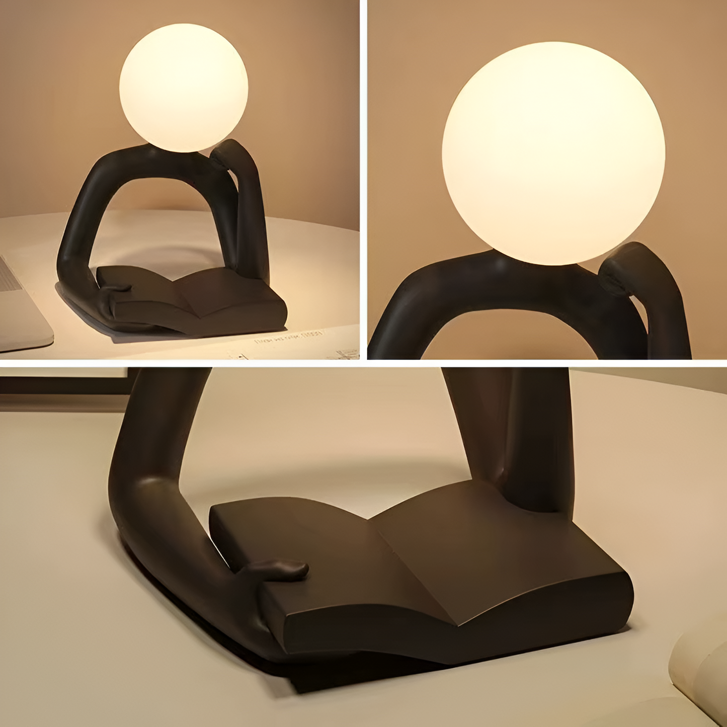 Veska | Konstnärlig Bokläsare Bordslampa