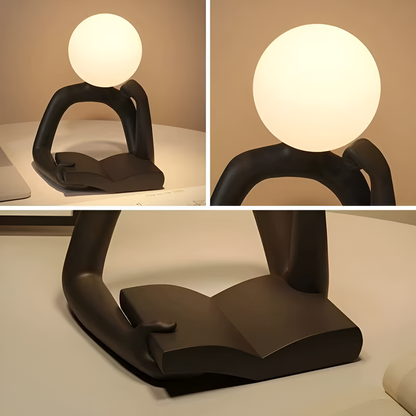 Veska | Konstnärlig Bokläsare Bordslampa