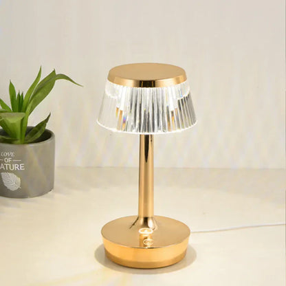 Veska | Kristallpendel - Uppladdningsbar Trådlös Bordslampa