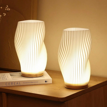 Veska | LED Bordsbelysning Vågig