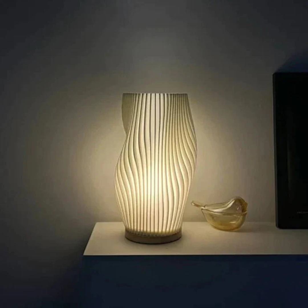 Veska | LED Bordsbelysning Vågig
