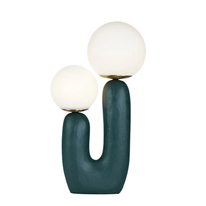 Veska | LED Bordslampa Kaktus Grön