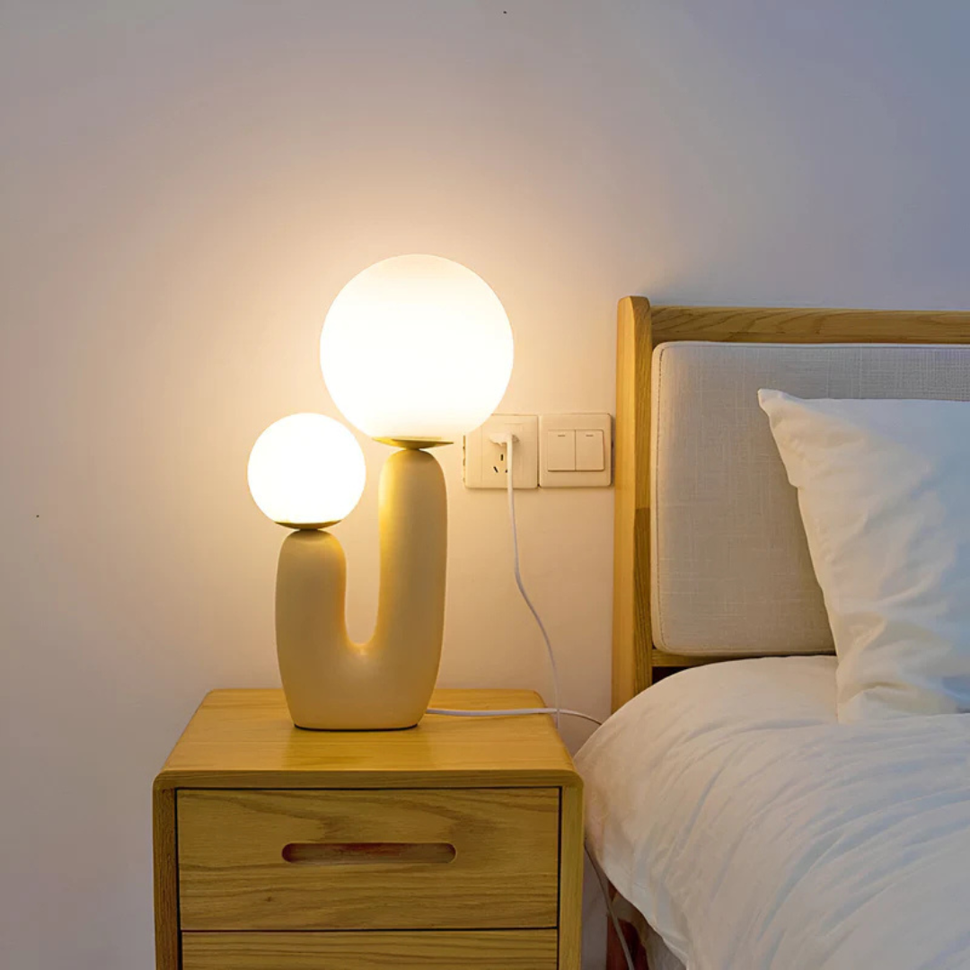 Veska | LED Bordslampa Kaktus