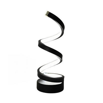Veska | LED Bordslampa med Spiraldesign