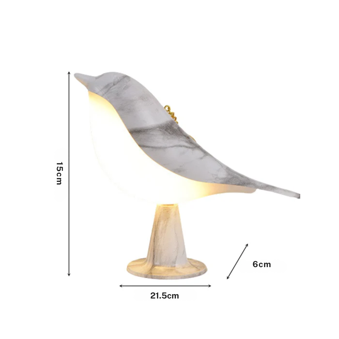 Veska | Lekfull Fågel Bordslampa