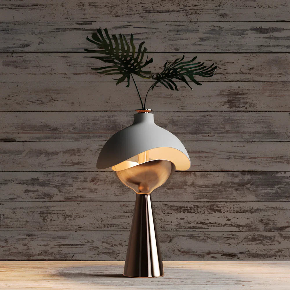 Veska | LumiDome Skulpterad Bordslampa